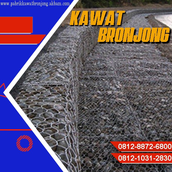 Perusahaan Agen Distributor Tempat Pabrik Produksi Jual Kawat Bronjong Berkualitas Harga Murah Kualitas Bagus Terpercaya
